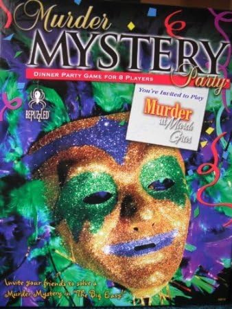 5Star-TD Murder Mystery Party Game - Murder at Mardi Gras