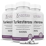 (3 Pack) Turkesterone 500mg 10% Standardized