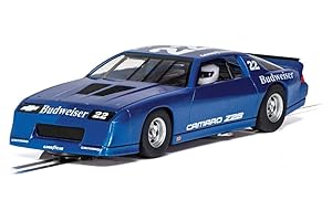 Scalextric Chevrolet Camaro IROC-Z Blue 1:32 Slot Race Car C4145