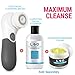 LAVO Giro Face Cleansing Brush, New Colors! Exfoliator for Facial Microdermabrasion - Pore Minimizer, Blackhead Remover, Acne Scar Treatment, Dark Spot Corrector - for Men and Women