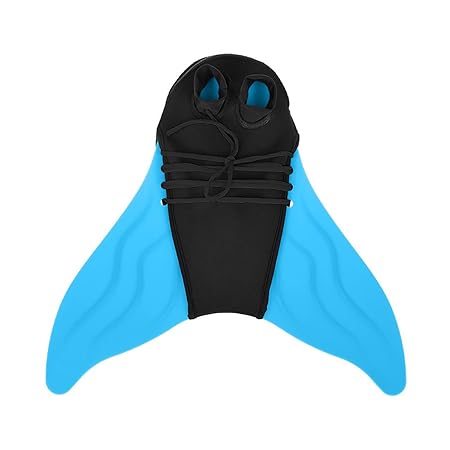 AMERICANSTAR Monoflosse Training Flipper Diving Flossen, Mono Mermaid Tails Swim Flossen für Kinder