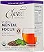 Choice Organic Teas,Mental Focus Ginkgo Leaf & Gotu Kola Blend, 32 counts, Pack of 2