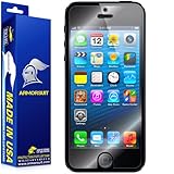 ArmorSuit MilitaryShield - Apple iPhone 5 Screen Protector (Case Friendly) Anti-Bubble Ultra HD - Extreme Clarity & Touch Responsive Shield with Lifetime Free Replacements - Retail Packaging