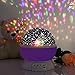 Night Lighting, 3 Modes Rotating Star Light Projector 4LED Romantic Night Lamp Projection, Cosmos Star Sky Moon Lamp Projector for Kids Baby Bedroom, Christmas Gifts BY Noza Tec (Purple)