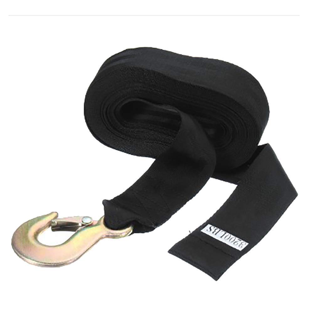 QEES 8M Trailer Winch Replacement Strap, Boat Trailer Winch Strap, Boat