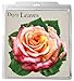 EuroQuest Imports Pink Roses Deco Parchment Leaves, Pack of 20