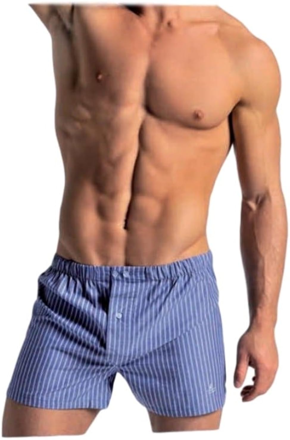 Navigare Set 6 Boxer Uomo Puro Cotone Tela Art 358 Colori Assortiti