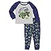 John Deere Boys' Toddler Pj, Heather Grey/Navy, 3T