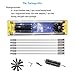 20ft Dryer Vent Cleaner Kit - NO STUCK No Loose Dryer Duct Cleaning Kit with Flexible Nylon Rods Extend Plus 23.5 inch Flexible Wire Shaft Brush