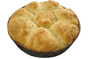 LC FOODS Low Carb Foods Angel Rolls | Fresh Baked Low Carb Bread Rolls | 100% All Natural Ingredients | High Fiber & Protein | Diabetic Friendly | 15.8 Oz