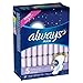 ALWAYS Maxi Size 5 Extra Heavy Overnight Pads With Wings Unscented, 27 Count