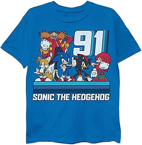 Sega Boys Sonic The Hedgehog Shirt 