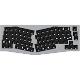 Keychron Q8 65% Alice Layout Barebone Mechanical Keyboard &ndash; Full Metal, Wired, Hot-Swappable, QMK Programmable Macros, Mac/Windows/Linux Compatible, RGB, Double-Gasket DIY Kit &ndash; Grey