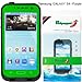 For Samsung Galaxy S4 Waterproof Superproof Dirtproof Snowproof Shockproof Case for Samsung Galaxy S4(Green)