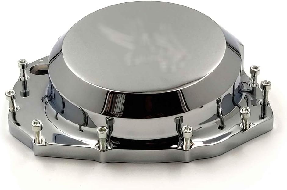 NBX- Engine Clutch Cover For Compatible with Suzuki GSXR1300 Hayabusa 1999-2013 / Suzuki B-king 2008-2009 Chrome Right Side