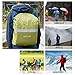 FANCYWING Waterproof Backpack Rain Cover with Reflective Strap, Upgraded 10-90L Non-Slip Rainproof Backpack Cover for Hiking, Camping, Hunting, Rain Cycling, etc.