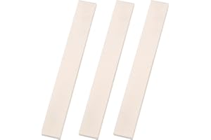 Acoustic Guitar Bone Blanks Saddle Lightweight Guitar Bridge Saddle Stringed Instrument Supplies Acoustic Guitar Bone Blanks 