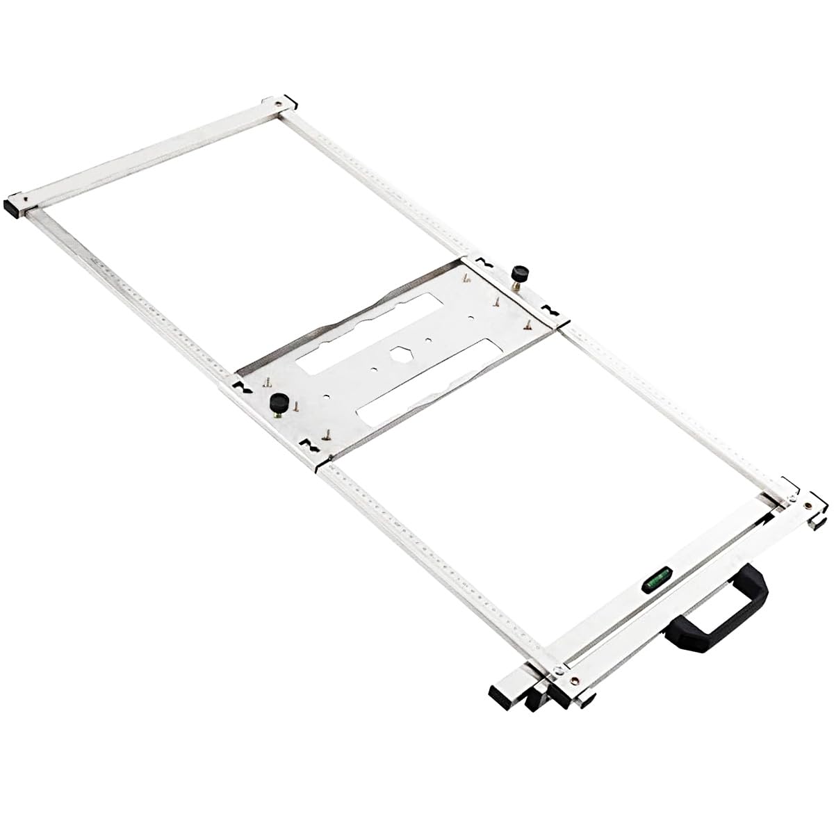 SUDEG Circular Saw Guide Rail,75cm Edge Guide Positioning Cutting Board, Portable Table Saw Fence Rails for Electricity Circular Saw Woodworking Router