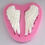 Great Chance Angel Wing Fondant Silicone Sugar Craft Molds DIY Cake Decorating
