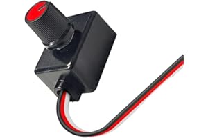 12-24v Low Voltages Light Strips Dimmer Universals Knob Type Turn Off Switches for Led Spotlights Easy to Use