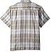 Haggar Men's Short Sleeve Microfiber Woven Shirt