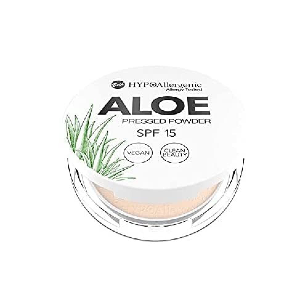 Bell Hypoallergenic Aloe Pressed Face Powder 02 Vanilla SPF15 Vegan 5g