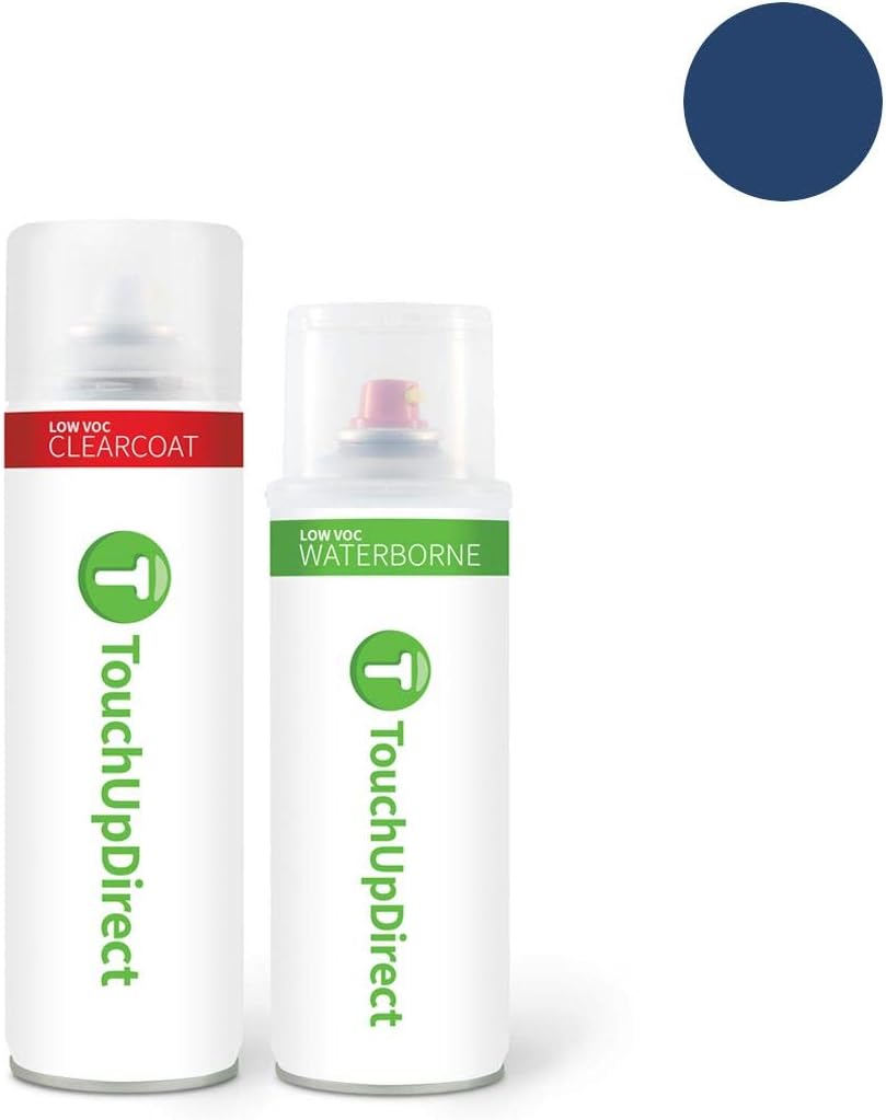 TouchUpDirect for Ferrari Exact Match Automotive Touch Up Paint - Blue Tour De France Metallic (522)
