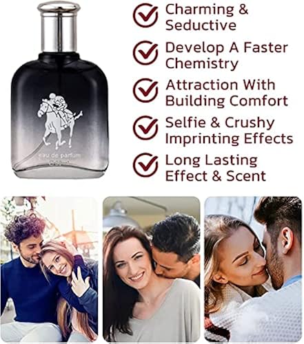 Golden Lure Pheromone Men Perfume Long Lasting Perfume Spray for