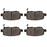 SCITOO D1090 Rear Ceramic Brake Pads Sets Fit For