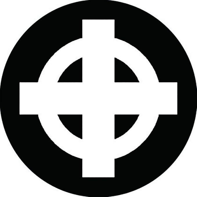 Amazon 家紋シール 丸に出十字クルス紋 直径15cm 丸型 白紋 Ks15m 0643w シール ステッカー おもちゃ