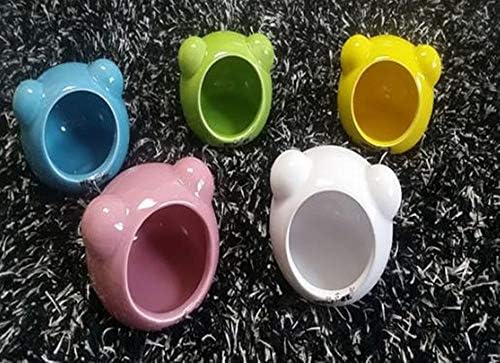 Hpybest 1pc Pet House Sleeping House Shaped Ceramic Hamster Bedding Cage Cottage Nest For Rat Hamster