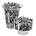 LaetaFood Bag - Hershey's Kisses, Milk Chocolate in Black Foil (Pack of 2 Pound)
