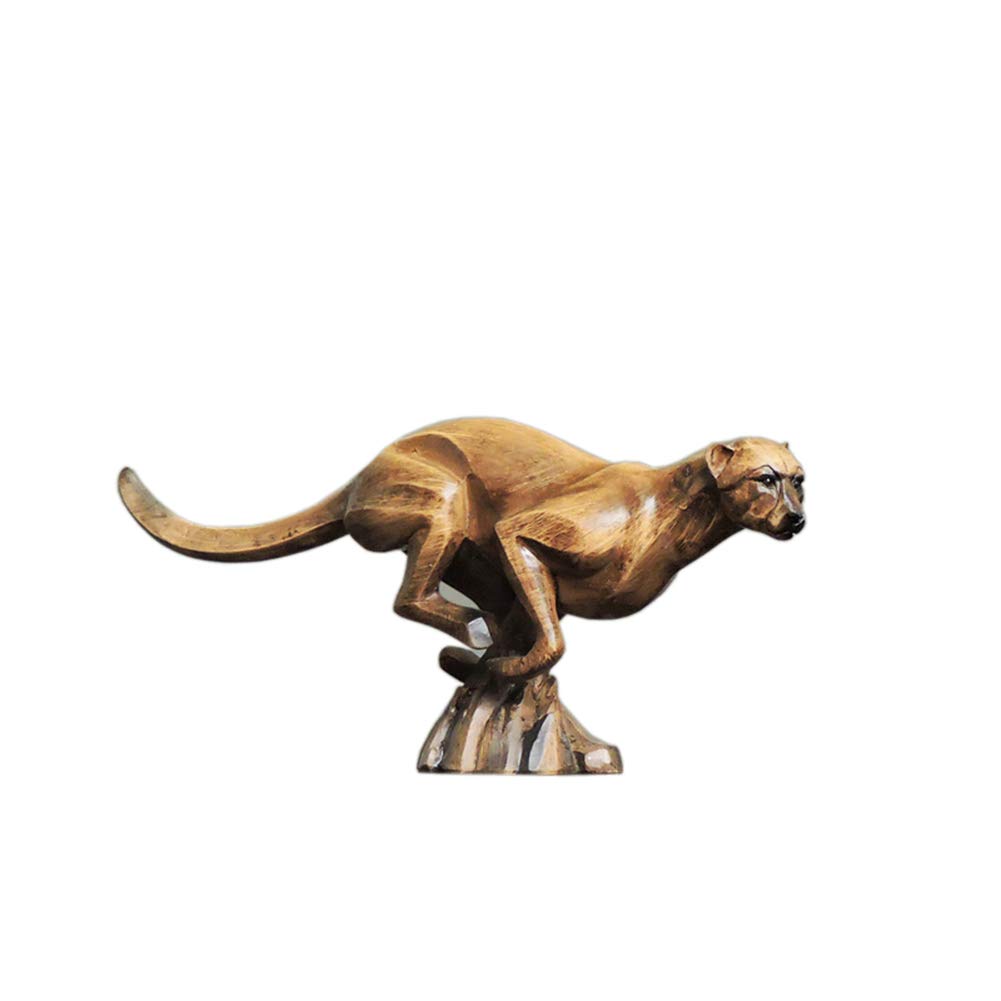 Mua Leopard Statue Sculpture, Wildlife Sculpture Movement Cheetah