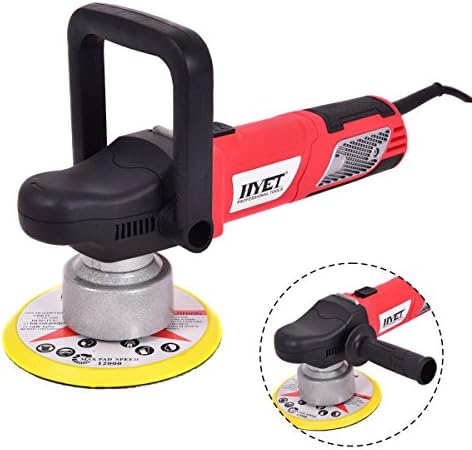 DreamHank Random-Orbit Sander Variable Speed Polisher Electrical Dual-Action Polisher Grinder Buffer (6 Inch)