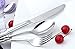 Cutlery, Home Use Stainless Steel Western Tableware, 4-Piece Dinnerware Set knife fork spoon teaspoon by Alytimes