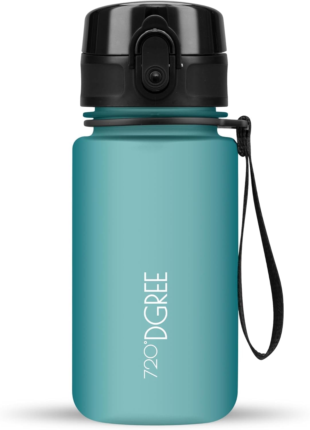 720°DGREE Water Bottle Kids 350ml “uberBottle“ softTouch +Sieve - BPA-Free Tritan, Leakproof, Reusable Drinking Bottle - Waterbottle for Children from 2 Years, Kindergarten, School, Playground, Sport