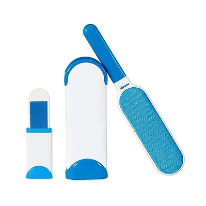 Hpybest 3 Pcs Pet Hair Remover Static Brush Magic Fur Cleaning