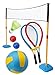 Alex Active Play Gigantic 3 in 1 Net Set with Oversized Accessories Kids Outdoor Exercise Sports Activity