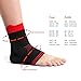 UFlex Athletics Ultra Flex Athletics Ankle Brace Support Sleeve for Post Surgery Treatment, Swelling Reduction, Pain Relief, Ankle Stabilizing and Compression, Single Wrap