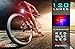 Night Provision PSR-120 RED & Blue Strobe Police Patrol Rear Bike Light USB Rechargeable for Professional Use Only