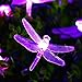 SEMILITS Solar String Lights 20Ft 30LED Dragonfly Shaped Waterproof Fairy Decoration Lighting for Indoor/Outdoor,Patio Christmas Party Holiday Decorations