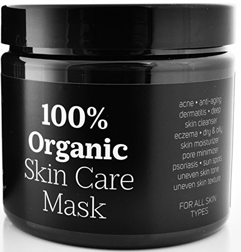 100% Organic Skin Care Moor Mud Mask for Facial Treatment. A Dirty Beauty Secret from Marks Gouger Deep Skin Cleanser, Reduces Pores & Wrinkles SPA Quality Additive Free