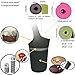 WAEKIYTL Yoga Mat Bag with Large Size Pocket and Zipper Pocket, Fit Most Size Yoga Mats, Long Tote with Pockets – Holds More Yoga Accessories, Yoga Bags and Carriers for Women (Dark Green)thumb 2