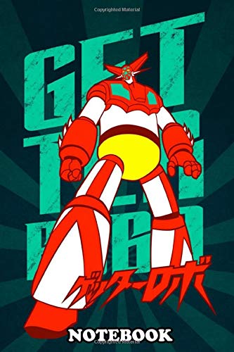 Notebook: Shin Getter , Journal for Writing, College Ruled Size 6" x 9", 110 Pages