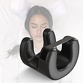 BFDEWO Flawless Face Pillow for Wrinkles,Premium Sleep Side Sleeper Beauty Anti-Wrinkle Massage Sleeping Face Down Let Your Sleep More Comfortable (Black)