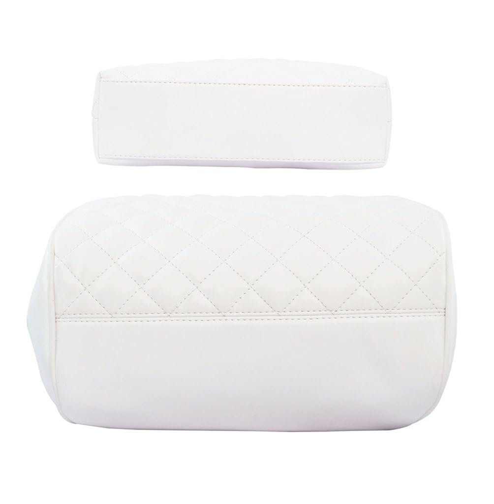 flying berry women's pu white handbag (pack of 2)