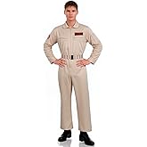 VOREAD Adult Ghost Hunt Costume Halloween Cosplay Afterlife Mens Jumpsuit