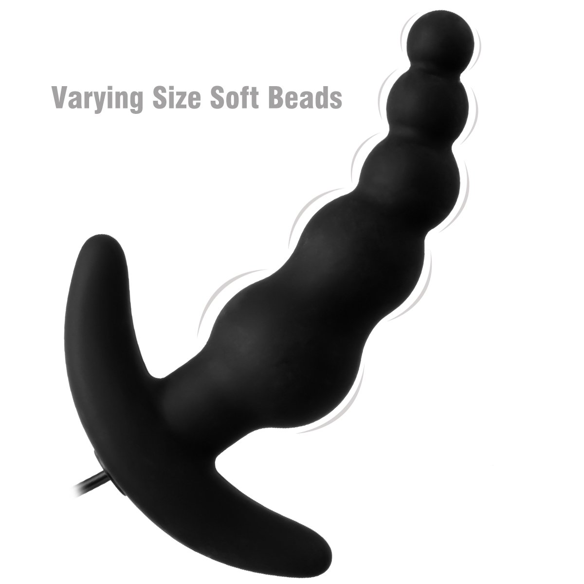 Mini Vibromasseur Prostate Perle Plug Anale Télécommandé