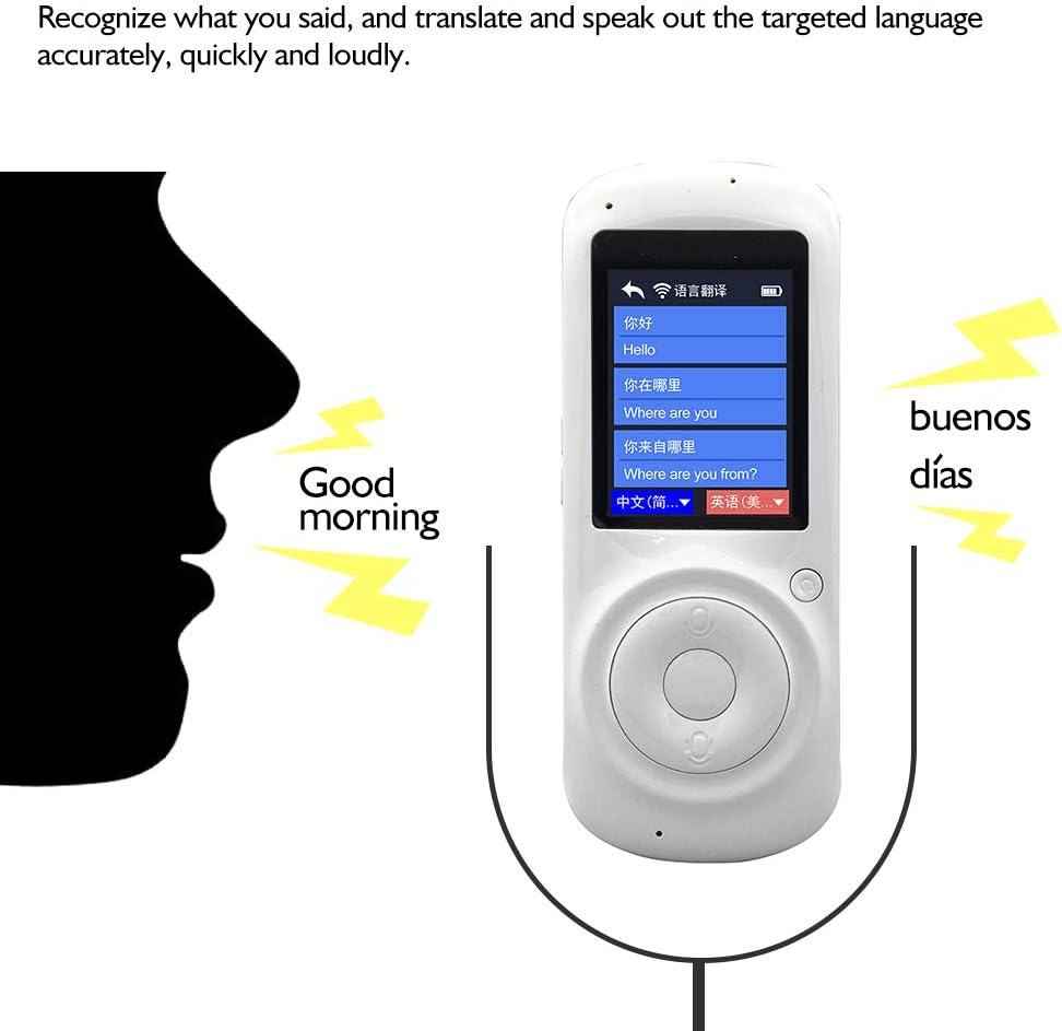 Aibecy Smart Language Translator Real Time Multi Speech Text