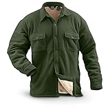 Guide Gear Men's Fleece-Lined CPO Shirt